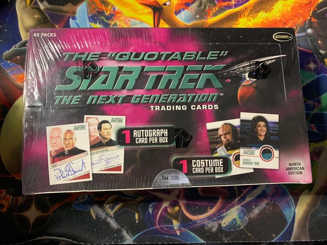 2005 Rittenhouse The Quotable Star Trek: The Next Generation SEALED Hobby Box