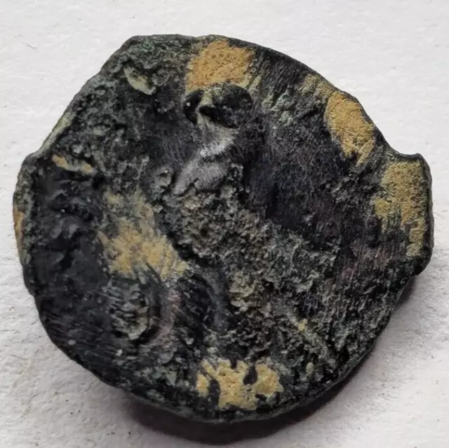 Ptolemy I Soter 305-285 Bc Ae Coin 2.8Gr 16Mm