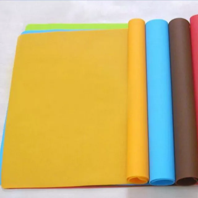 Non-Stick Silicone Rolling Mat Food Grade Baking Fondant Pastry Mat