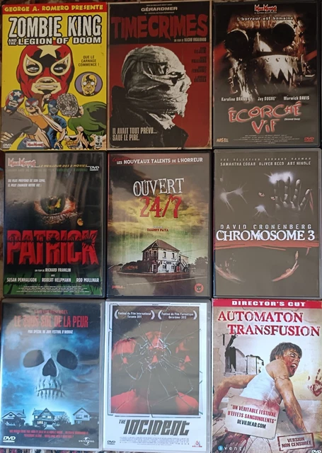Lot 15 DVD Horreur Gore Mad Movies Neo Publishing Exploitation Nasty Bis 2