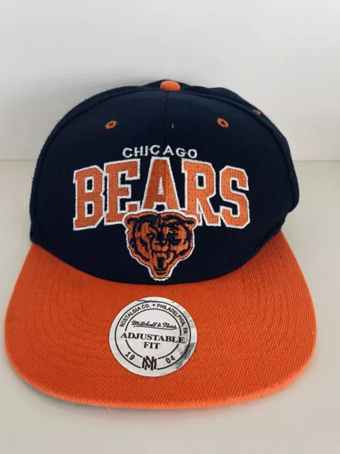 NFL Chicago Bears Mitchell & Ness Snapback Cap/Hat Adjustable One Size Fits All