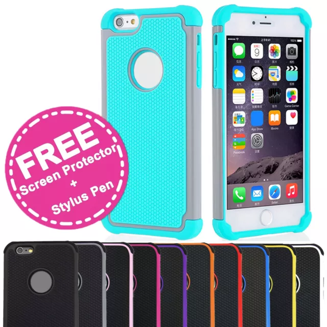 Shockproof Heavy Duty Tough Shock Proof Case Cover for Apple iPhone 7 & 7 Plus