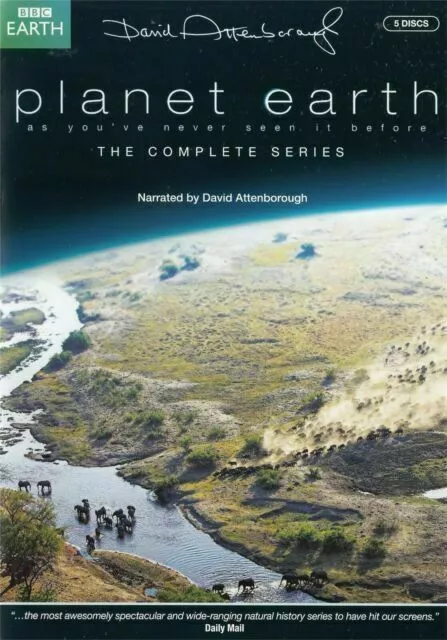 BBC Planet Earth The Complete Series DVD  5-Disc Set Box Set David Attenborough