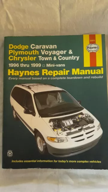 Repair Manual Haynes 30011. Caravan, Voyager and Town & Country 1996 - 1999