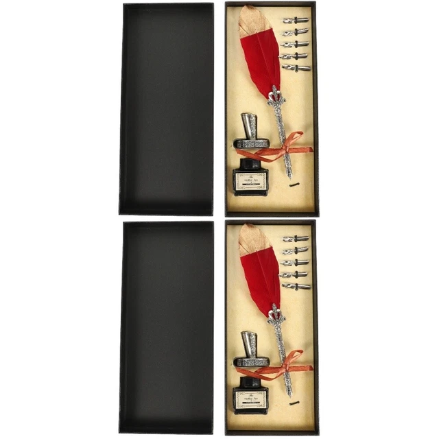 2 Sets calligraphy dip pen set Kalligraphie-Stifte Kalligraphie-Feder-Stift-Set