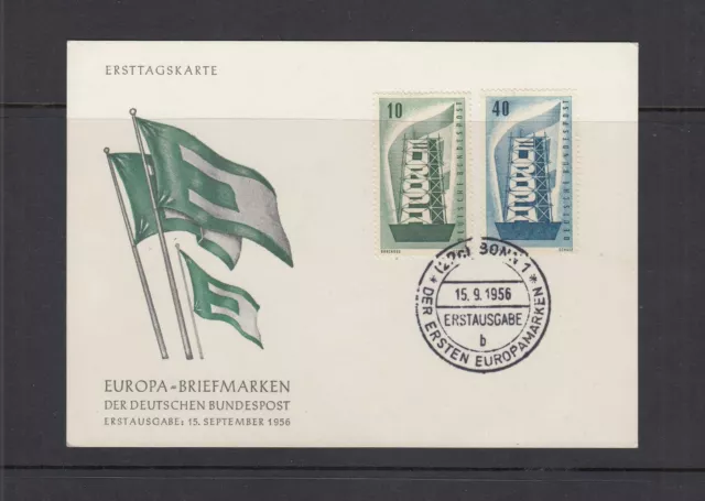 BRD / Bund Mi.-Nr. 241-242 auf Ersttagskarte / FDC - ESST Bonn