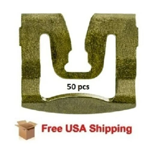 1971-1976 Rear Window Reveal Molding Clips Various A, B & E- Chrysler 6002893
