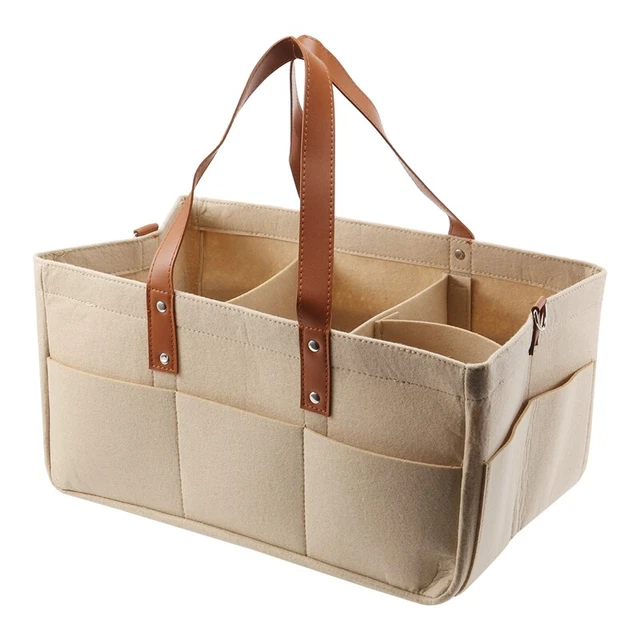Baby   Organizer Baby Shower Basket Portable Nursery Storage Bin Car Storage BZ8