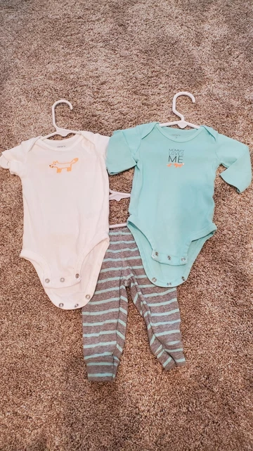 carters baby boy outfit set, 3 Months