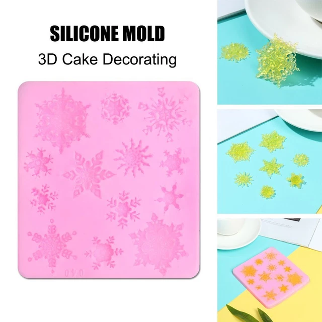 Chocolate Baking DIY Tools 3D Cake Decorating Silicone Mold Cooking