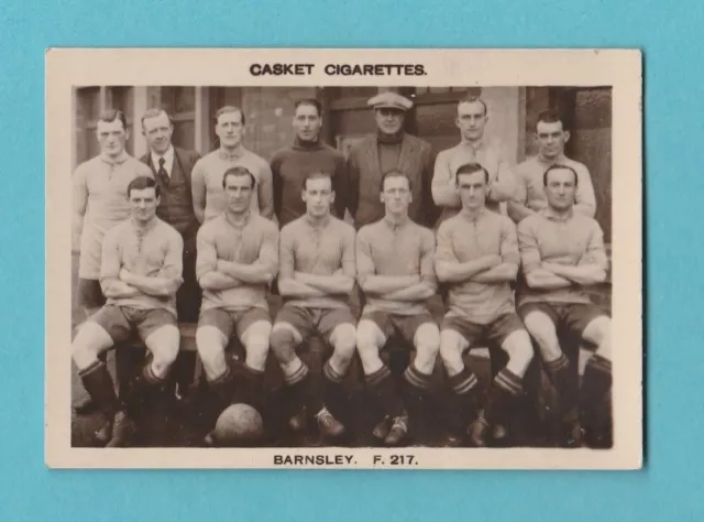 Football - Pattreiouex - Very Rare Football Team Card  -  Barnsley  - 1922