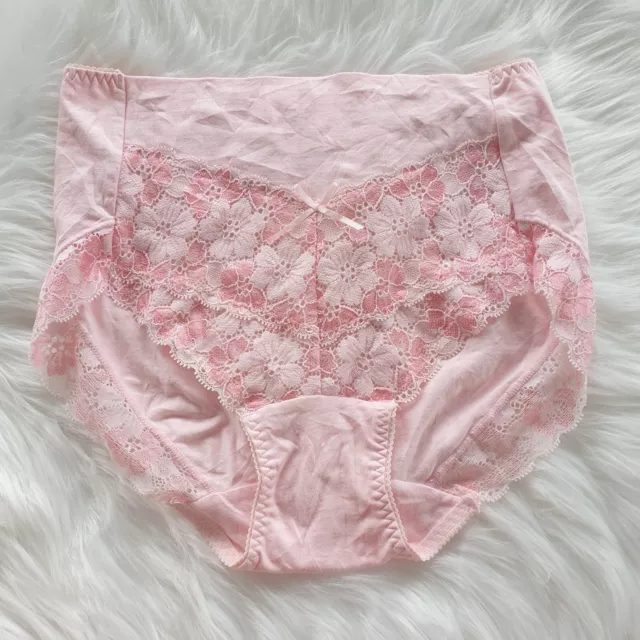 Vintage Nylon Lace Panties High Waisted Leak Proof Panties