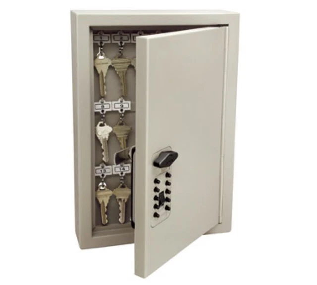 GE Supra Access Point Touch Point Heavy-Duty Steel 30-Key Cabinet, Clay 001795