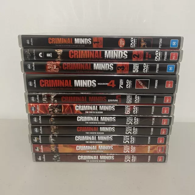 Criminal Minds Seasons 1 2 3 4 5 6 7 8 9 10 11 DVD Region 4