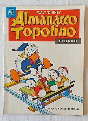 ALMANACCO TOPOLINO n.6  Ed. Mondadori 1959  !!!!!!!!!!