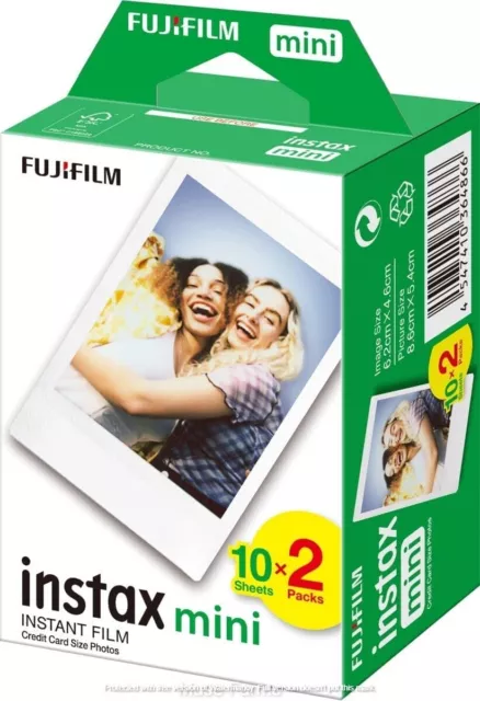 Fujifilm 16386016 Instax Mini Film Pellicola Istantanea Per Fotocamere Instax -