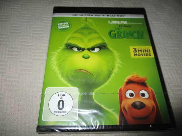 Der Grinch (4K Ultra HD + Blu-Ray) (Peter Candeland) NEU