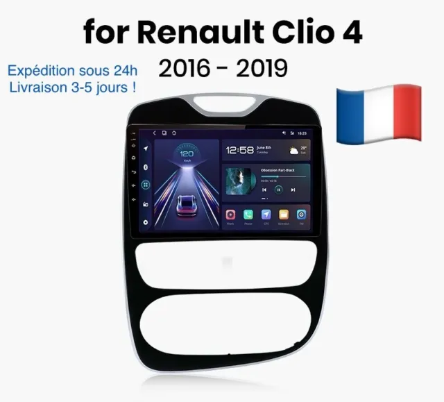 Renault CLIO IV 2014 GPS Bluetooth USB PAYER EN 4/10 FOIS - Annonce
