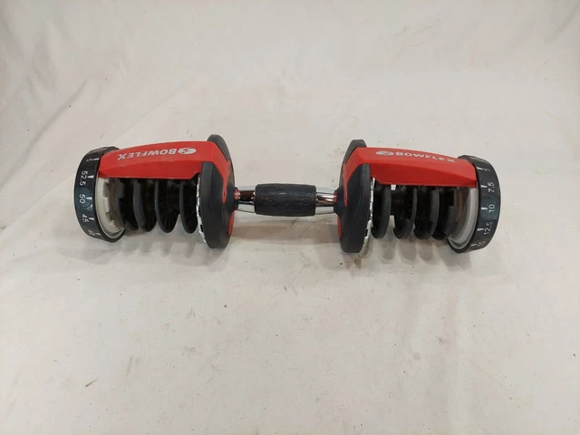 Genuine Bowflex SelectTech 552 Series 2 Dumbbell Handle ONLY – OEM Replacement Part (Lightly Used)