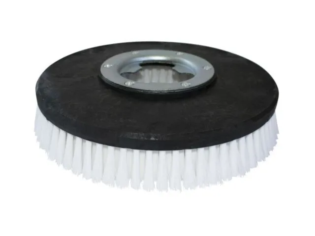 Shampooing Brush Suitable For for Cleancraft Ssm 410 - Poly 0,3 Smooth White