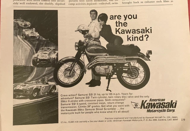 kawasaki scrambler 250cc