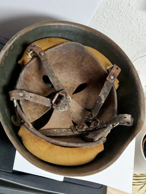 Sammlerauflösung an Stahlhelmen Helm Militaria WK Weltkrieg Helm 14 von 15 6