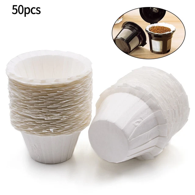 Papierfilter Einweg-Papierfilter 50 Pièce K-Cup-Papier Café Gobelet en Carton