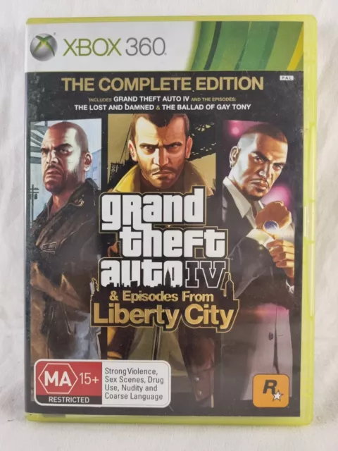 GTA 4 (Xbox 360) - Grand Theft Auto IV - MINT - Super FAST & QUICK Delivery  FREE