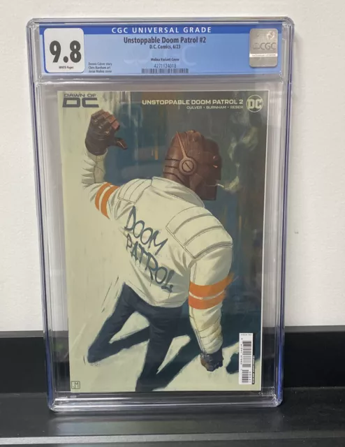 Unstoppable Doom Patrol #2 CGC 9.8 (DC 2023) 1:25 Molina Variant * 1st Velvet