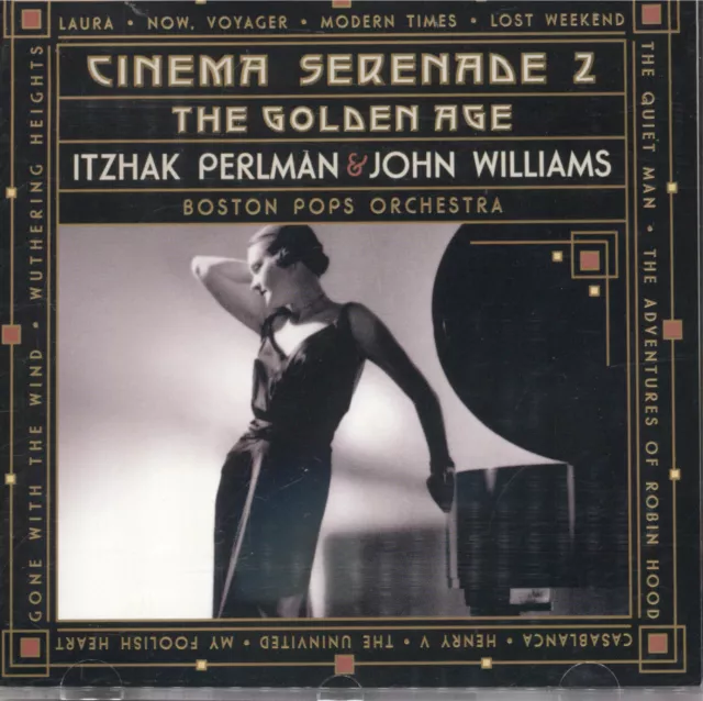 Itzhak Perlman; John Williams; The Boston Pops Orchestra - Cinema Serenade 2 CD