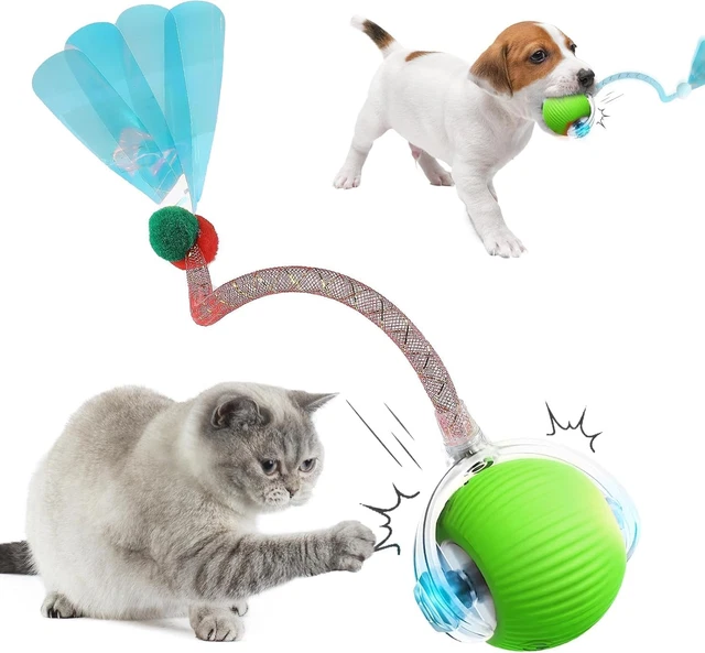 Giocattolo Elettrico Per Gatti Con Pesce Mobile E Catnip - Autonomo, Interattivo, Con Sensore Di Movimento, USB Ricaricabile - Foto 9