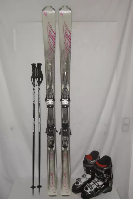Völkl Ski " Estrella " Top Lady Allround Carver 165 Cm + Skischuhe Gr.:41 Im Set