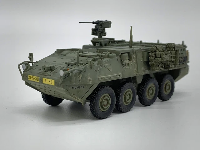 1/72 US ARMY M1126 Stryker wheeled armored vehicle finished static ...