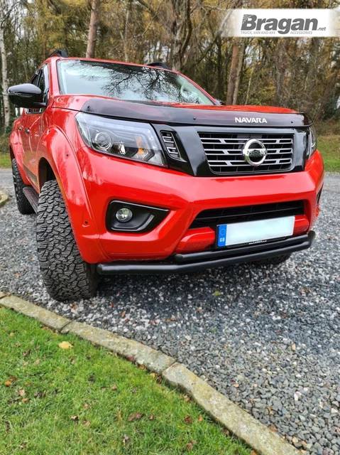 Barres De Toit Longitudinales Noires Pour Nissan Navara NP300 (2014-2022) - Aluminium, Amovibles, Garantie 2 Ans