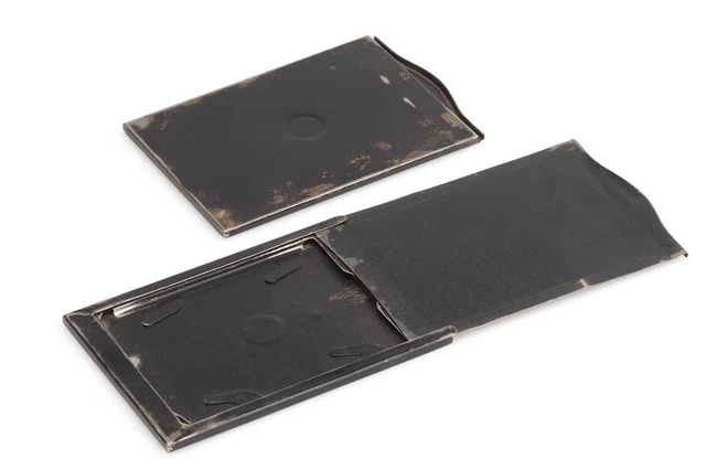 2x Metal Film Holder 2 13/16x4 1/8in Sheet-Film (1695489006)