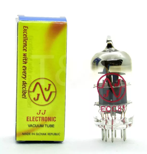 ECC81 12AT7 JJ Electronic New tube válvula nueva from factory