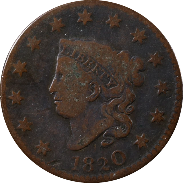 1820 Large Cent Great Deals From The Executive Coin Company