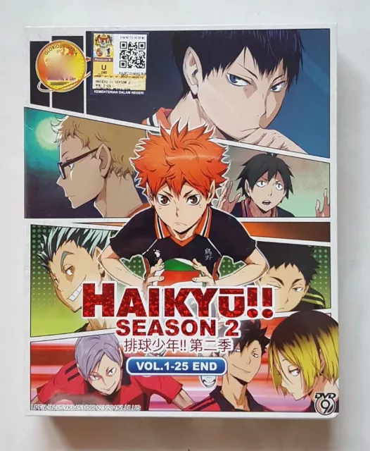 Haikyu!! Season 3 (Chapter 1 - 10 End) ~ All Region ~ Brand New