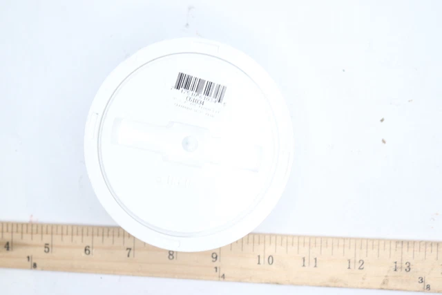Jones Stephens Flush Fit Cleanout w/ 3 Plug PVC 11.5" x 6" Lip Brackets C61034