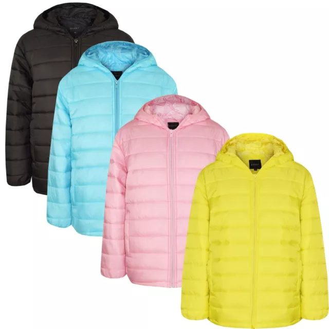 Inverno Bambini Ragazzi Unisex con Cappuccio Caldo Piumino Giacca 2018 Indossare