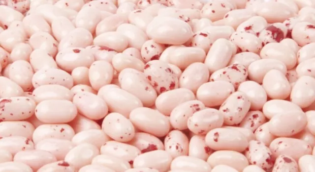 1kg JELLY BELLY STRAWBERRY CHEESECAKE JELLY BEANS PINK BULK LOLLIES NOVELTY BABY