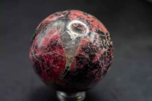 Rhodonite Sphere - 1.9” 3