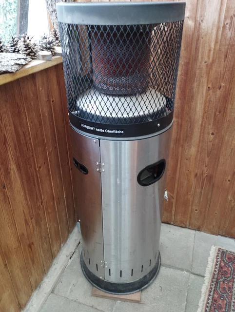 Enders Terrassenheizer Polo 2.0 Gas Heizstrahler Heizpilz mit 11 kg Gasflasche