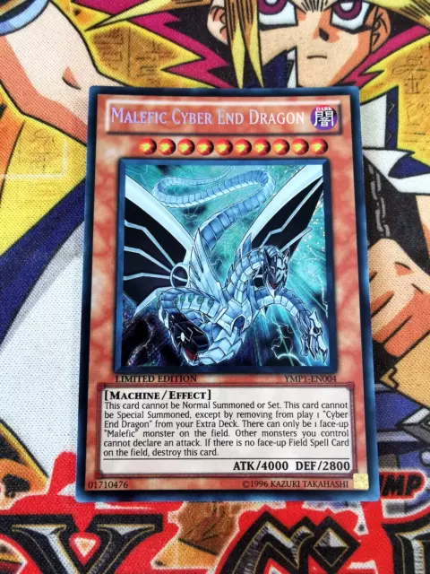 Malefic Cyber End Dragon ymp1-en004 Ltd Ed (NM+) Secret Rare Yu-Gi-Oh!