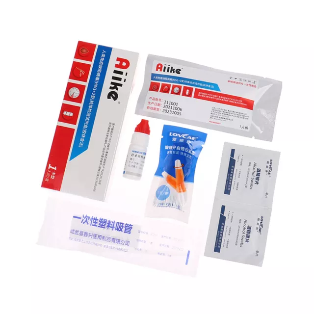 HIV1+2 Blood Test Kit HIV AIDS Testing ( 99% Accurate) Whole Blood HIV Test ny