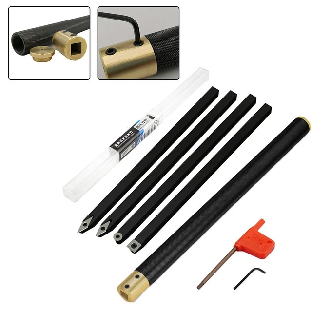 Carbide insert wooden rotary tools with interchangeable knurl handle