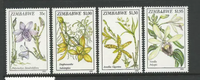 1993 Orchids set of 4 MUH/MNH As Issued Value Here