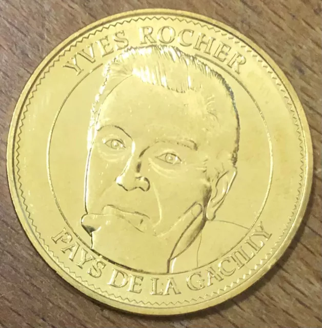 Mdp 2015 Yves Rocher Médaille Monnaie De Paris Jeton Touristique Medals Tokens