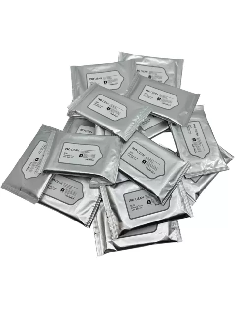 TonyMoly Pro Clean Soft Tissue Moisturizing Fresh Cleansing Wipes 8 CT Set of 20
