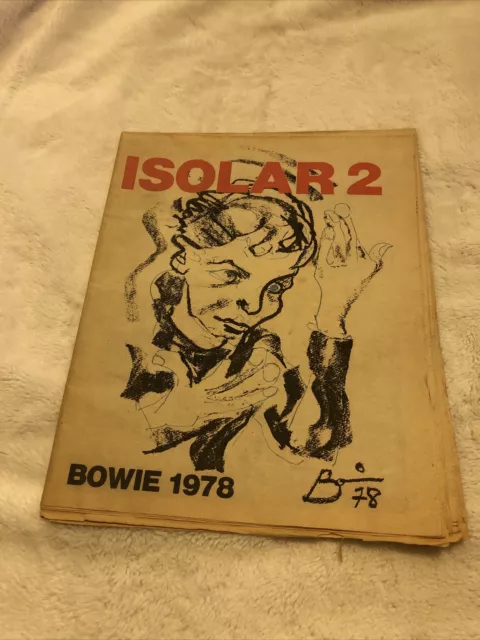 David Bowie Repro 1978 Isolar 2 Tour Concert Programme